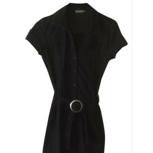 French belted dress from Paris